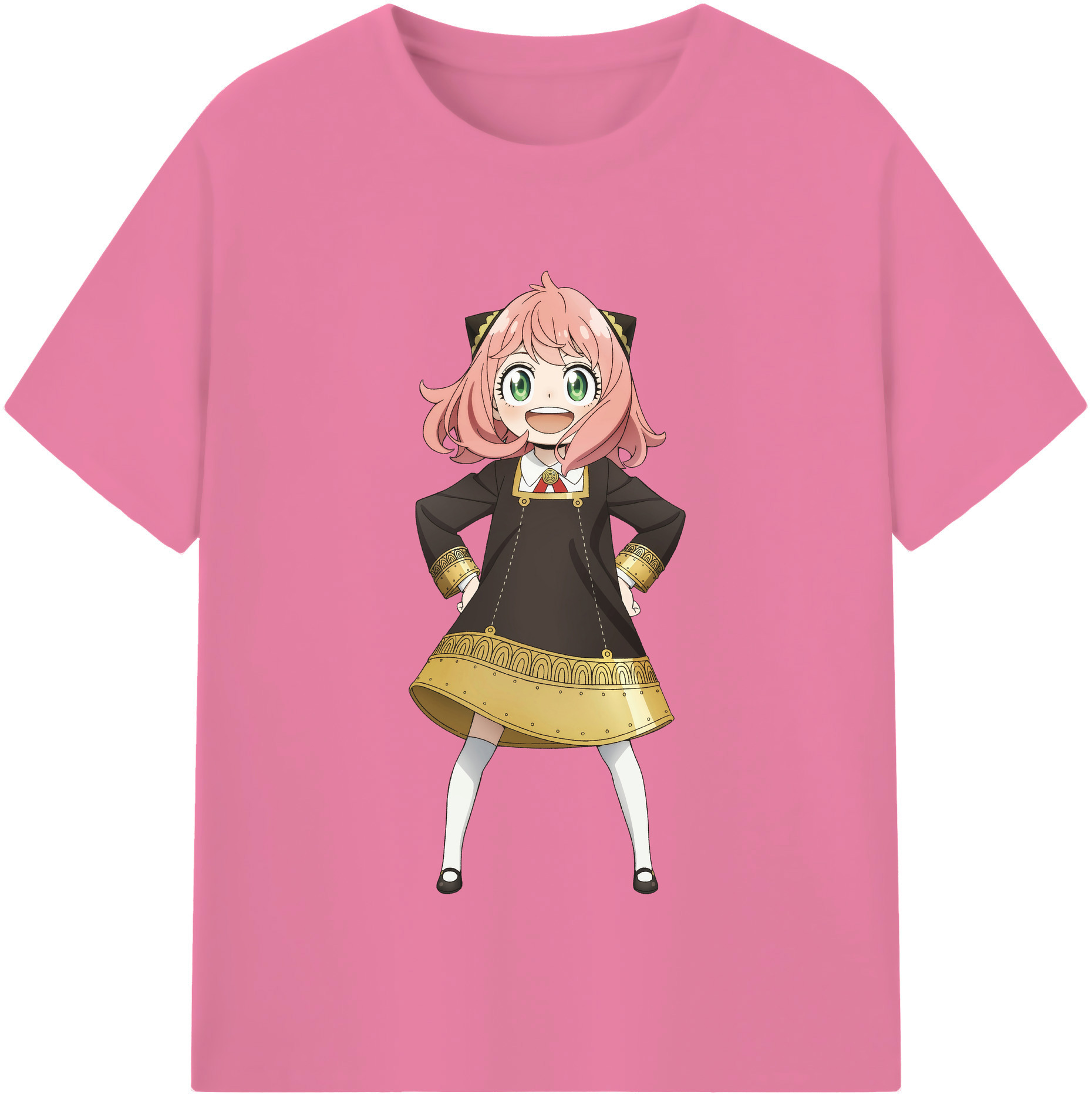 （画像用） SPY×FAMILY间谍家家酒 綿100％半袖Tシャツ（フロントプリント）